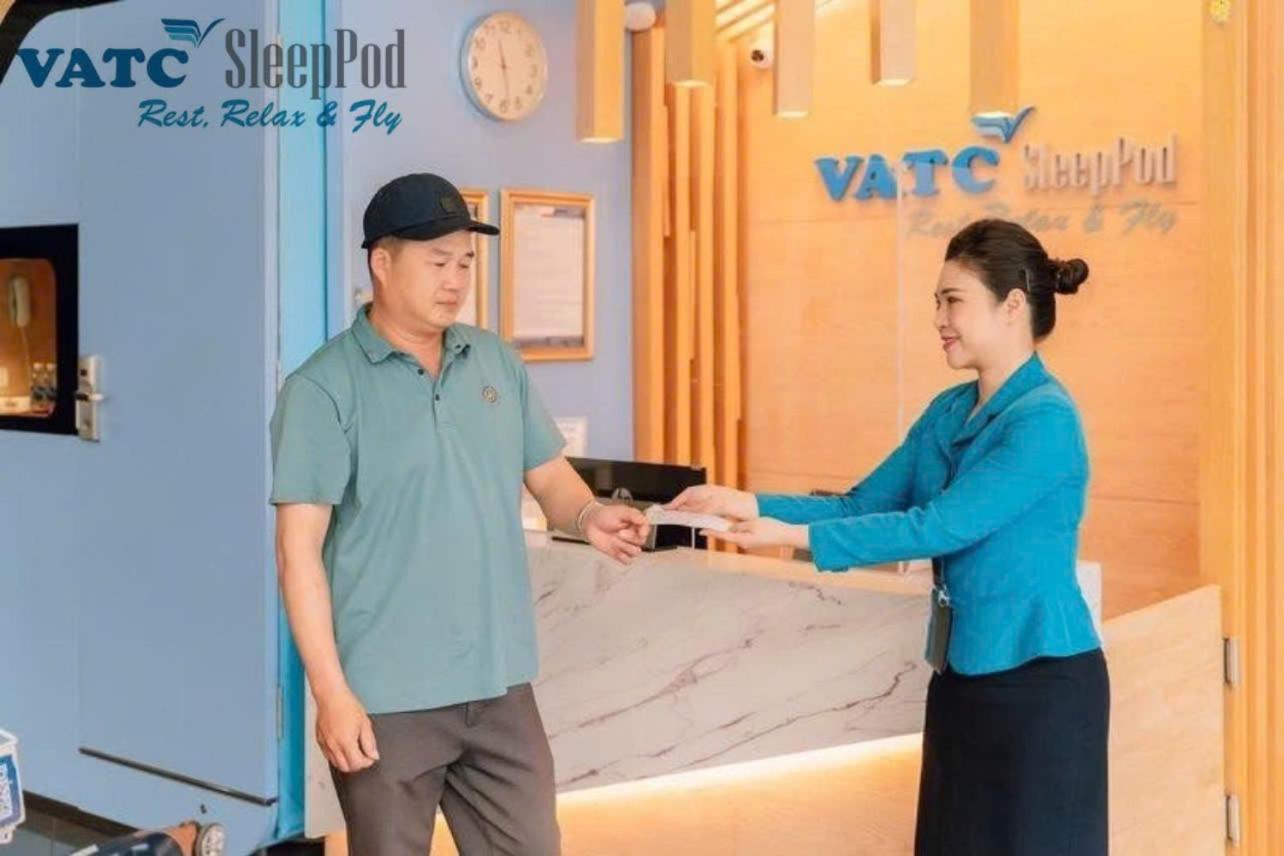 Vatc Sleep Pod Terminal 1 Hotel Noi Bai Kültér fotó