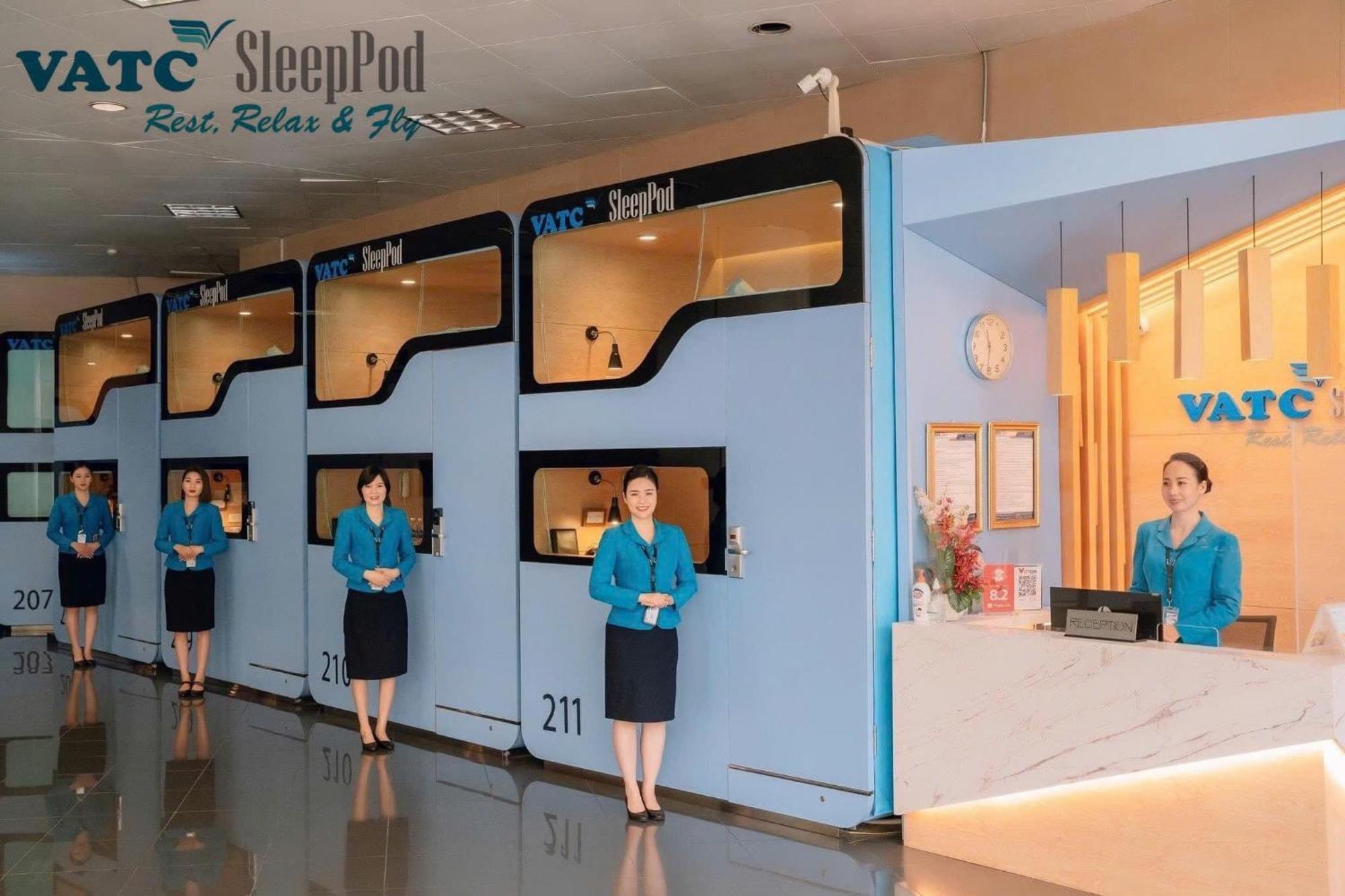 Vatc Sleep Pod Terminal 1 Hotel Noi Bai Kültér fotó